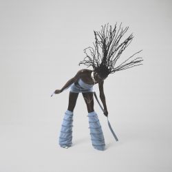 Gambaletto in Denim zippato